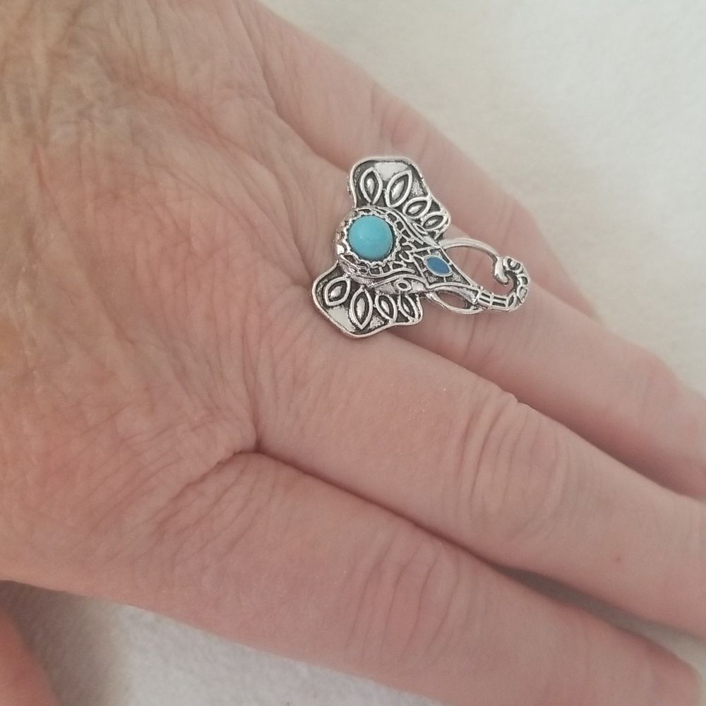 Elephant Ring size bohemian style adjustable
